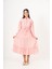 Selya Kız Çocuk Elbise Pembe 1