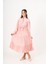 Selya Kız Çocuk Elbise Pembe 6