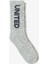 Unıted4 Classic Unisex Gri Çorap 6