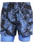 Performance JL8721 Own The Run Spray Dye 2-In-1 Short 7