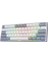 K617-RGB 16,8 Milyon Rgb Aydınlatma, Red Switch Fizz%60 Q Türkçe Kablolu Mekanik Oyuncu Klavyesi Beyaz Gri 1