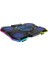Rampage Bellatrıx Siyah 5 Fan 2 USB Rgb Işıklı 15-17 Yüksek Performans Profesyonel Notebook Soğutucu Stand 3