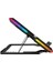 Rampage Bellatrıx Siyah 5 Fan 2 USB Rgb Işıklı 15-17 Yüksek Performans Profesyonel Notebook Soğutucu Stand 4