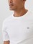 Erkek Beyaz Gap Logo Everyday Soft T-Shirt 8
