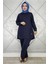 Kadın Kol Düğme Detaylı Tesettür Takım 3