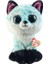 Ty Beanie Boos Mavi Şevron Desenli Peluş Tilki Atlas 17 cm 2