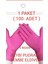 Pembe Nitril Pudrasız Eldiven 1 Paket (100 Adet) 1