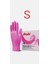 Pembe Nitril Pudrasız Eldiven 1 Paket (100 Adet) 2