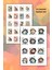2'li Sevimli Kediler Sticker Seti - Planner Ajanda Bullet Journal Laptop Telefon Için Etiket 1