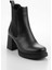Siyah Kadın Bot & Bootie K02538036509 2
