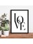 Love Temalı Dekoratif 5 Mdf Poster 1