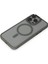 iPhone 15 Pro Max Kılıf Room Magneticsafe Silikon - Gri (K95) 4