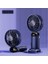 Taşınabilir El Vantilatörü, USB Şarj Edilebilir Kişisel Fan, 4800MAH, 90° Katlanabilir Mini Masa Fanı, LED Dijital Ekranlı 5 Hız Çok Fonksiyonlu Fan Dış Mekan Iç Mekan Için (Mavi) 2
