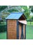 Ahşap Bahçe Depolama Dolabı 850 Lt 5
