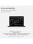 MacBook Pro 14" M2 (2023) / M1 (2021) ile Uyumlu Cam Ekran Koruyucu Tam Kaplayan Glas.tr Slim Full Cover Black - AGL04234 2