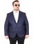 Mocgrande Erkek Büyük Beden 4 Drop Blazer Oskar Ceket 500607 Lacıvert 1