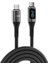 240W Dijital LED Ekranlı E-Mark Çipli Pd 3.1 USB Type-C To Type-C Hızlı Şarj ve Data Kablosu 2 Metre 5