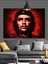 Küba Lideri Che Guevara Portresi Dekoratif Kanvas - Mdf Ahşap Tablo 1