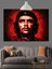 Küba Lideri Che Guevara Portresi Dekoratif Kanvas - Mdf Ahşap Tablo 2