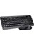 Tech FG1010 2.4g Q Türkçe Fn-Multimedya Klavye+Optik 2000DPI Mouse Siyah/gri Kablosuz Set 1