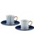Navy 2 Kişilik Kahve Fincan Takımı 90 Ml, Renkli 3