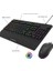 Eclipse Siyah USB Rgb Aydınlatmalı Q Gaming 4 Tuş Makrolu Oyuncu Klavye Mouse Set 2