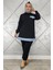 Kadın Broş ve Kombin Detaylı Tesettür Tunik 3
