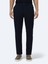 Lacivert Dokuma Jogging Fit Casual Pantolon 2