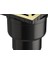 V-Flow Kare 5607325 Yalıtımlı Duş Kanalı Alttan Çıkışlı Dk 800 Kapak Parlak Altın 3