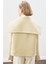 Düğme Detaylı Kaşe Ceket Kum 8