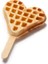 Glanz Neumarker Çubukta Kalp Waffle Plakası 3