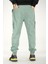 Erkek Mint Kargo Cepli Jogger Pantolon Rahat Kesim Pamuklu Lastikli Paça 7