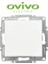 Beyaz Tekli Anahtar Çerçevesiz Grano - Priz ve Anahtar Için Uyumlu Çerçeve 1