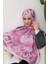 Floral Akrilik Desenli Dijital Soft Şal 1