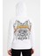 Metallica Iki Iplik Kapüşonlu Ön ve Arka Baskılı Hoodie - Beyaz 3