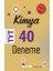 Tyt Kimya 40 Deneme 1