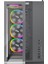 1st Player Rt7 Siyah Dıgıtal 850W 80+ Gold Full Modüler 4X12CM Argb 3 Taraflı Temperli Cam USB 3.0 - Type C Atx Kasa 2