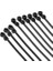 Delikli Kablo Bağı Plastik Kelepçe 100LÜ Paket Siyah 3.6X150MM 3