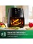 Airfryer Fritöz, 0.8 Kg, 4.1 L Kapasite, Siyah 5
