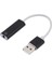 USB Den Mikrofonlu Kulaklık Çevirici (Usb To 3.5 mm Jack) Playstation Uyumlu Bilgisayar Ses Kartı Kablosu 3.5 mm Jack (Dişi) Girişli Ses Adaptörü 7.1 Dönüştürücü Ps3 Ps4 Ps5 Uyumlu (Beyaz) 3