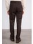 1 Kahverengi Erkek Pamuk Gabardin Regular Pantolon 8