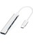 Type-C To USB Hub 4 Port Metal USB Çoğaltıcı Macbook Uyumlu USB 3.0 Hub Otg USB Adaptör Çoklayıcı 1
