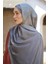 Gri Ed Scarf Inspired Degrade Desen Şal 4
