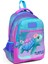 Kız Çocuk Ilkokul ve Ortaokul Sırt Çantası - Mavi Pembe Kaplumbağa 1