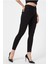 Elite Aideen Solmayan Siyah Yüksek Bel Dar Paça Skinny Jean Denim Pant. 2