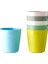 Ikea 004 613.79 Çocuk Plastik Bardağı Pastel Çok Renkli 17 cm (6'lı Paket) 1