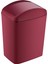 Soft Çöp Kutusu Döner Kapak 5 Lt Carmen Kırmızı 1