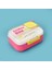 Lunch Box Yemek Kabı - Pembe / Sarı - 1,1 Lt 1