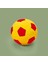 Soft Futbol Topu Figürlü Yastık - Sarı / Kırmızı - 30X30 cm 1