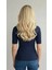 Kadın Kısa Kollu Triko Bluz 7